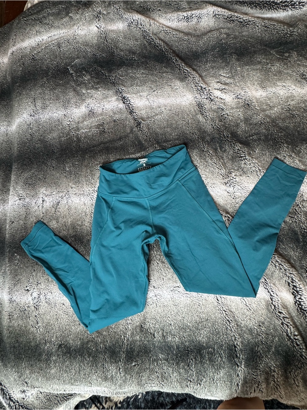 Reebok Teal Speedwick High-Waist Leggings